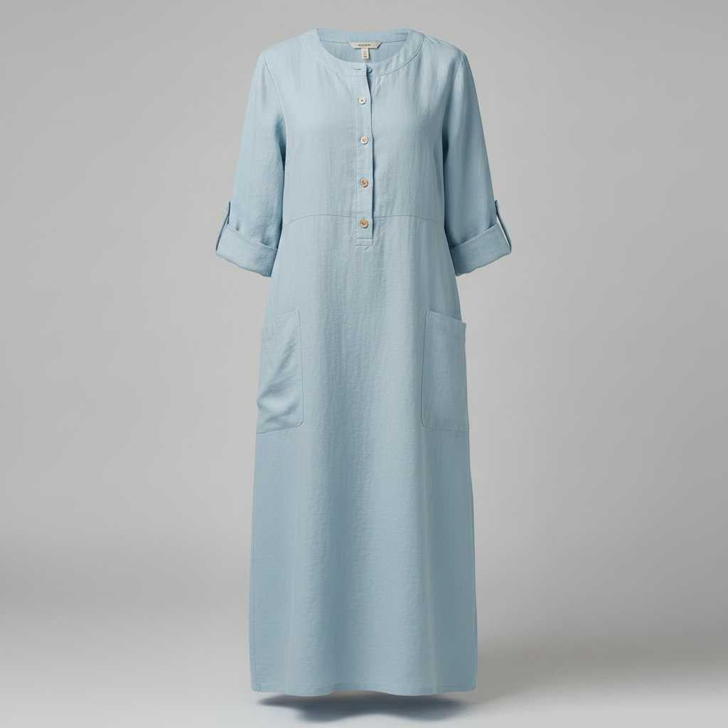Tina | Women's Plus Size Maxi Dress in Soft, Breathable Fabric