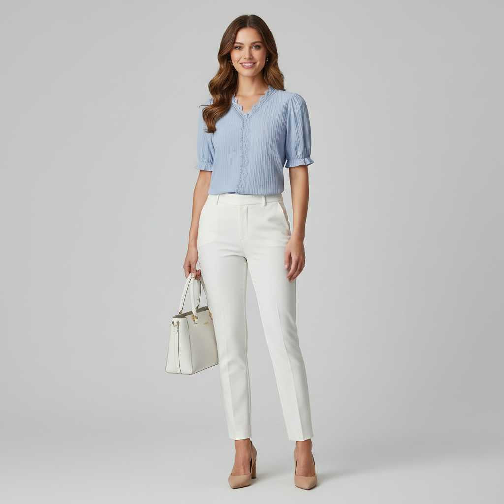 Astrid Blouse | Elegant Summer Blouse for Women