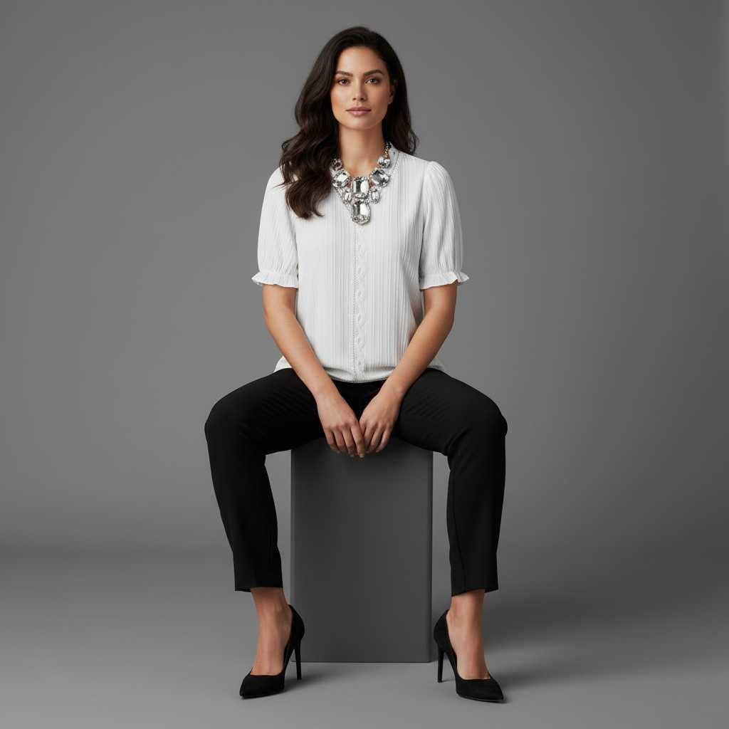 Astrid Blouse | Elegant Summer Blouse for Women