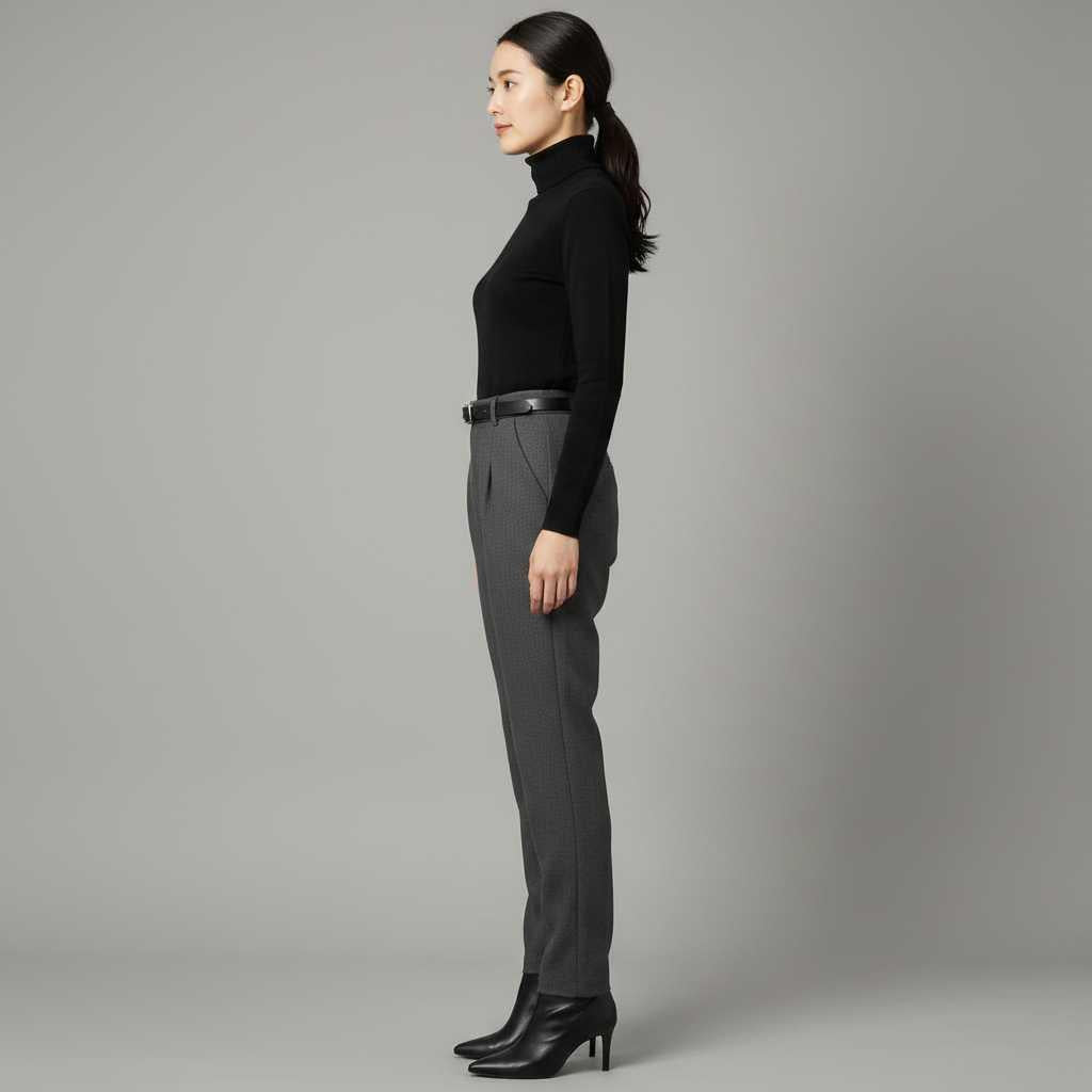 Bianca Trousers | Women's Black Pants Elegant Fashion