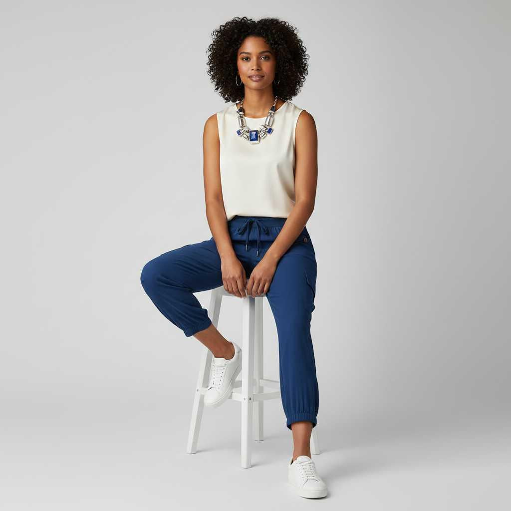 Black Trousers | Women's Casual Everyday Pants