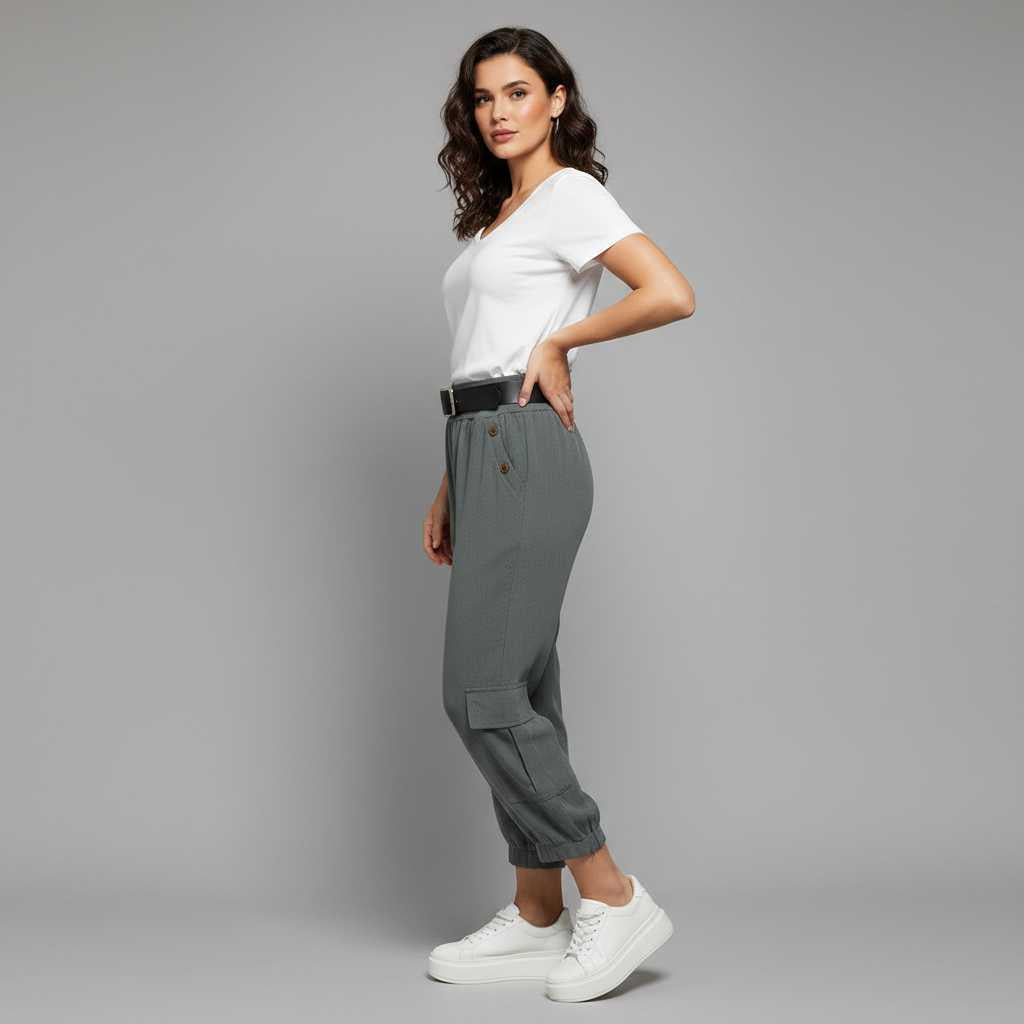 Black Trousers | Women's Casual Everyday Pants
