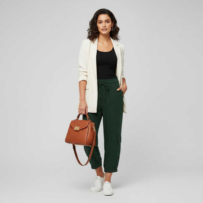 Black Trousers | Women's Casual Everyday Pants