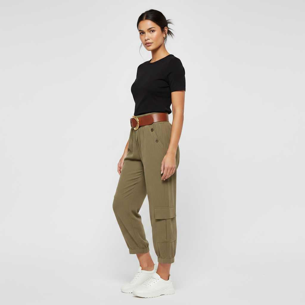 Black Trousers | Women's Casual Everyday Pants
