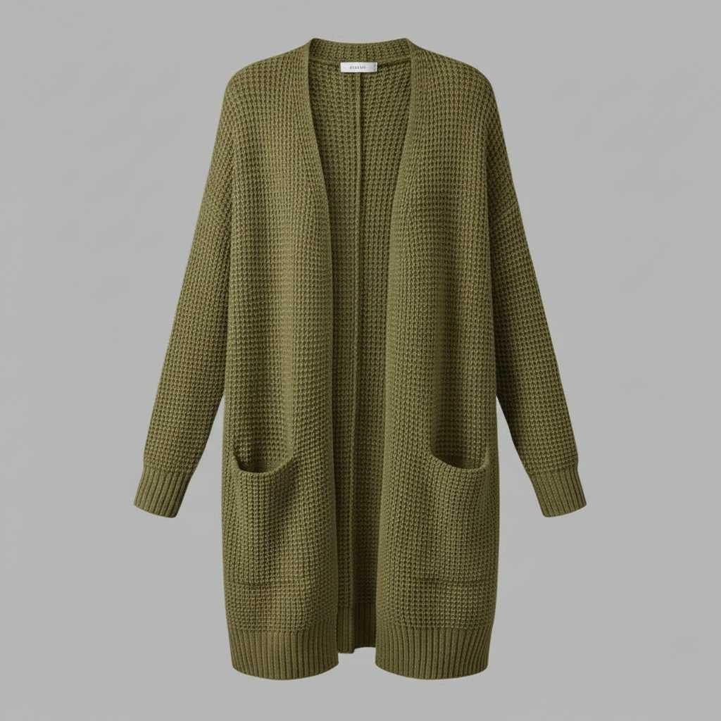 Elegant Women's Cardigan | Soft Long Cardigan Sweater