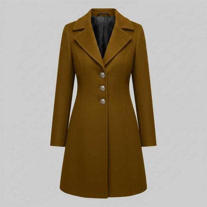 Elegant Women's Wool Coat | Stylish Winter Outerwear