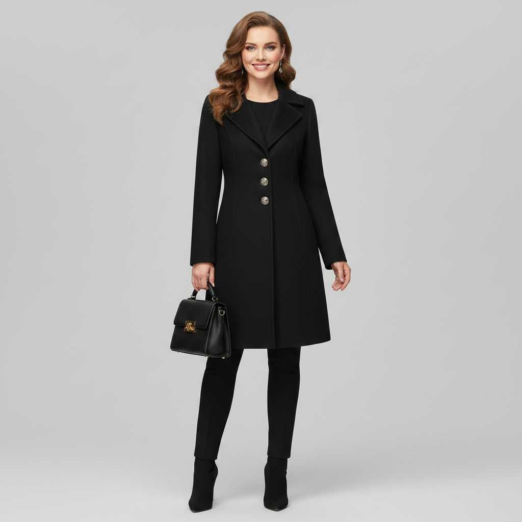 Elegant Women's Wool Coat | Stylish Winter Outerwear