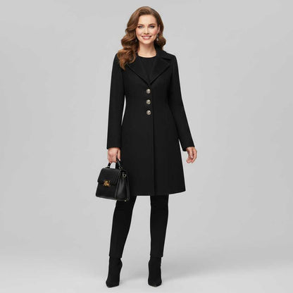 Elegant Women's Wool Coat | Stylish Winter Outerwear