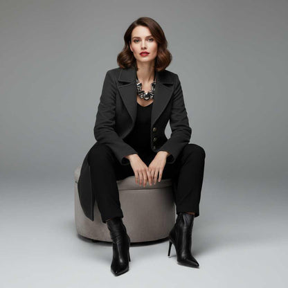 Elegant Women's Wool Coat | Stylish Winter Outerwear
