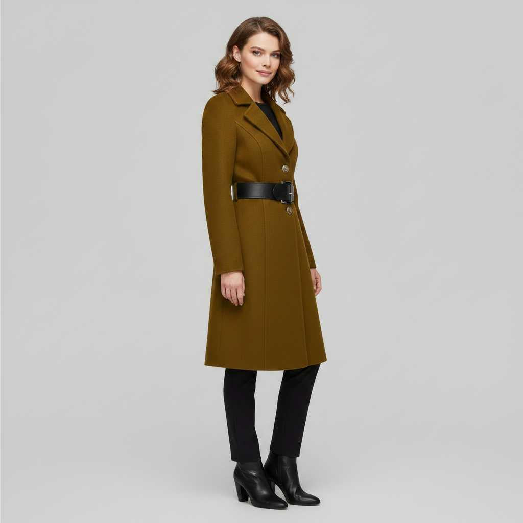 Elegant Women's Wool Coat | Stylish Winter Outerwear