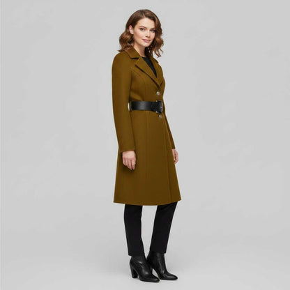 Elegant Women's Wool Coat | Stylish Winter Outerwear