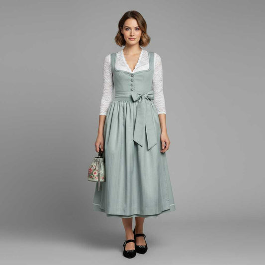 Elegant Dirndl Costume Dress | Women's Dress for Oktoberfest
