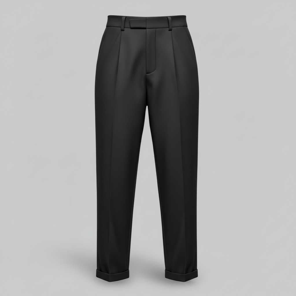 High Waist Women's Trousers | Elegant Office Wear