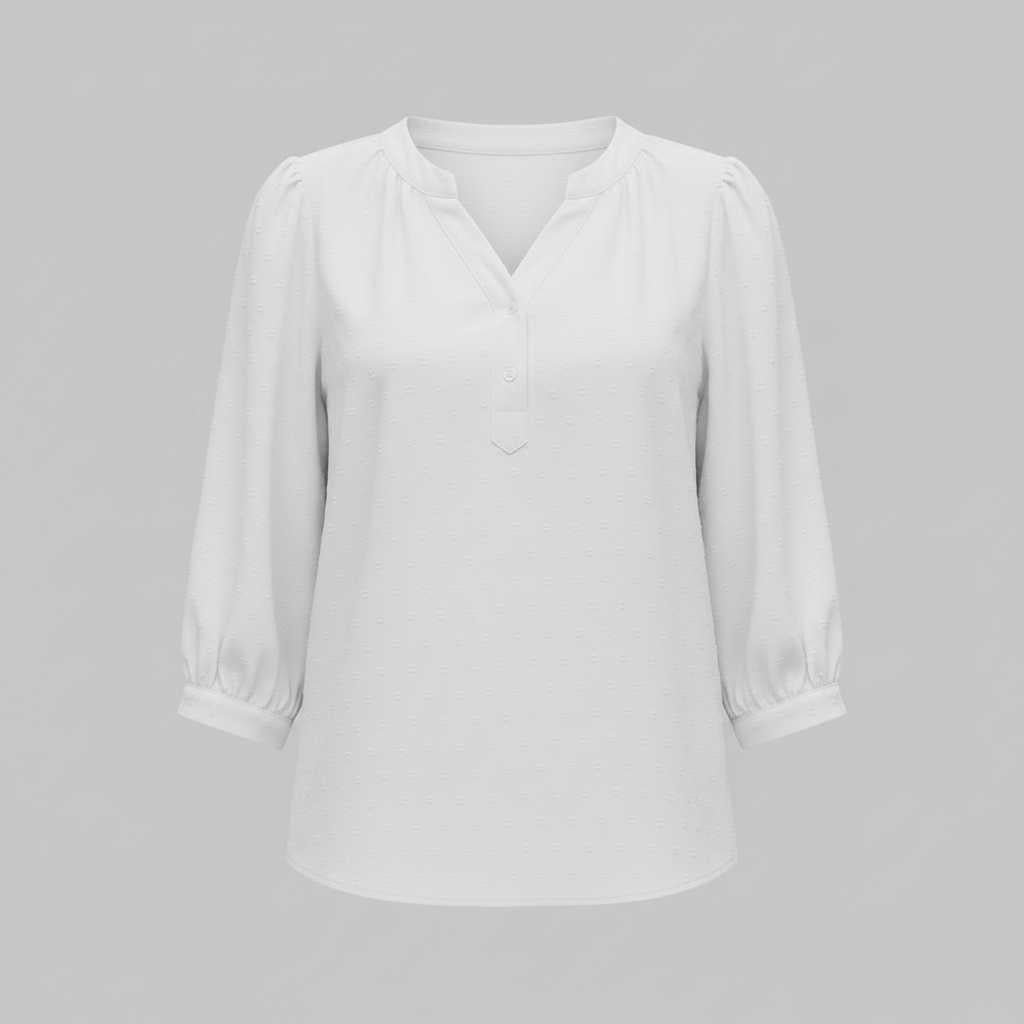 Silk Patchwork Women's Blouse | Versatile Summer Top