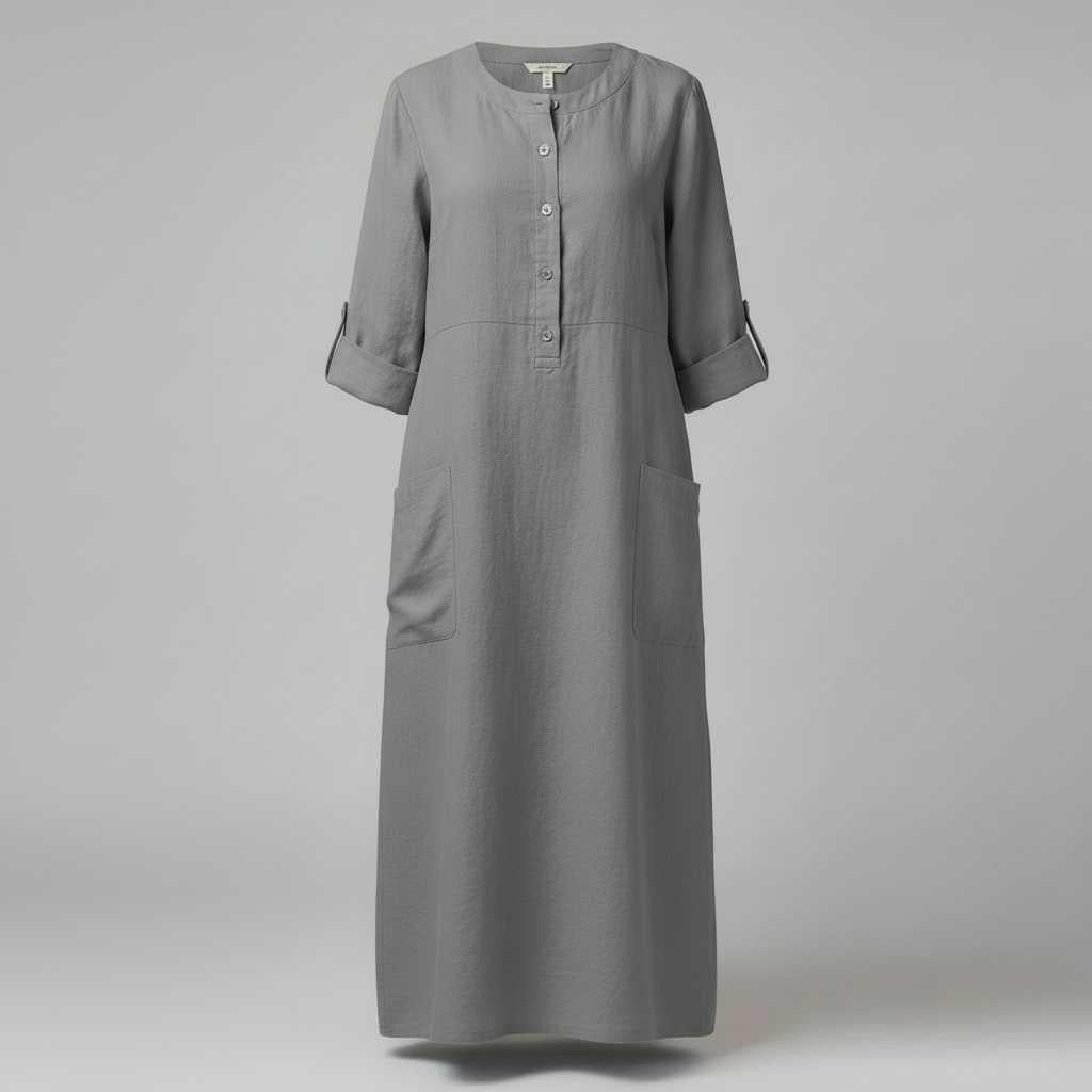 Tina | Women's Plus Size Maxi Dress in Soft, Breathable Fabric