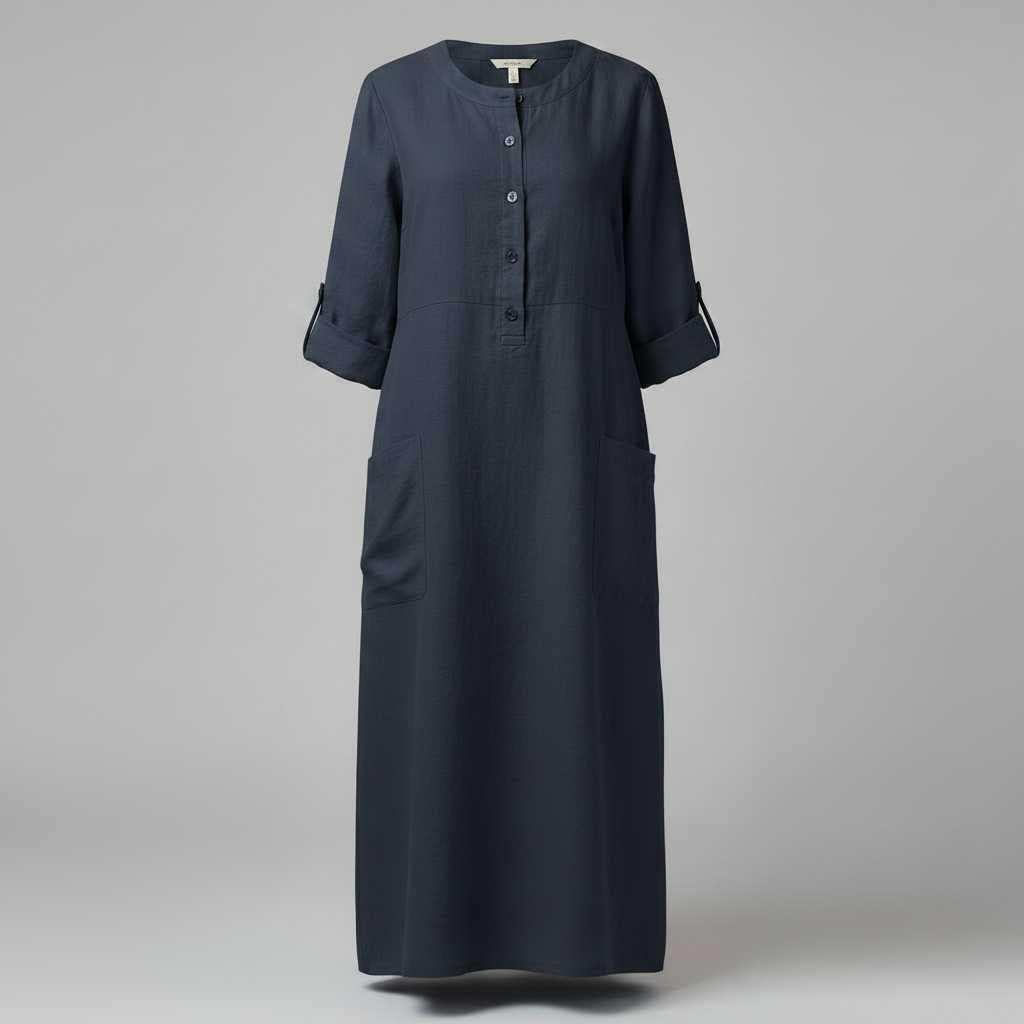 Tina | Women's Plus Size Maxi Dress in Soft, Breathable Fabric
