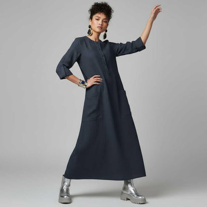 Tina | Women's Plus Size Maxi Dress in Soft, Breathable Fabric