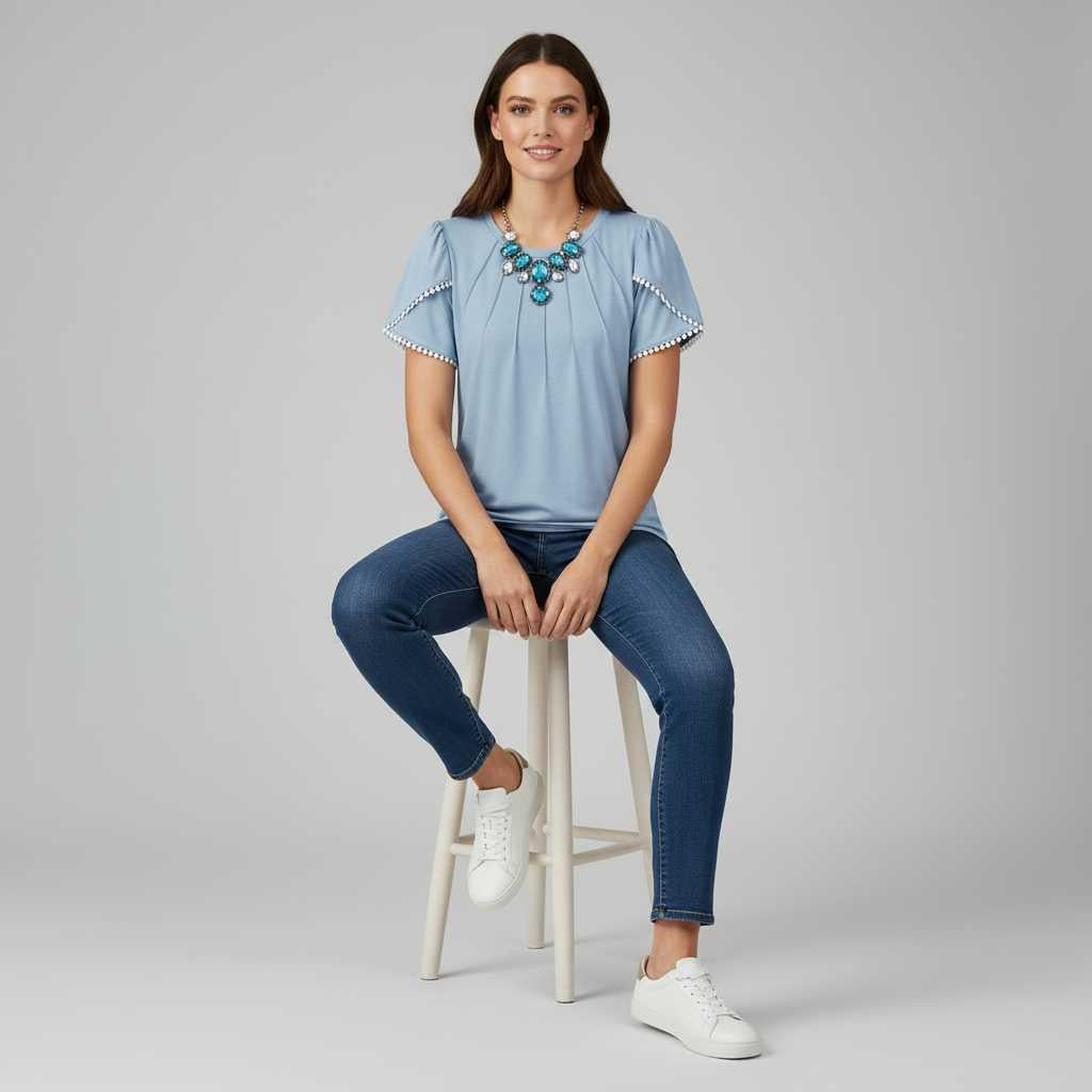 Vanessa Blouse | Women's Top for Casual Summer Wear
